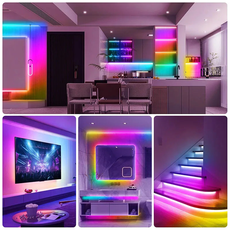 פס תאורת LED צבעוני בחיבור USB – אורך לבחירה